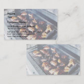 Carte De Visite Poulet barbecue (Devant / Derrière)