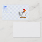 Carte De Visite Poulet de Charmichael (Devant / Derrière)