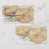 Carte De Visite Poulet frit (Devant / Derrière)