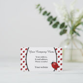 Carte De Visite Poumons rouges (Debout devant)