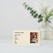 Carte De Visite Poupée de bisque à vendre (Debout devant)