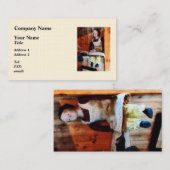 Carte De Visite Poupée de bisque à vendre (Devant / Derrière)