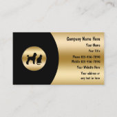 Carte de visite pour animaux de compagnie classiqu (Devant)