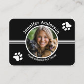 Carte de visite pour animaux de compagnie personna (Devant)