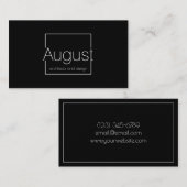 Carte de visite pour architectes et design (Devant / Derrière)