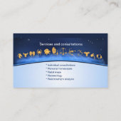 Carte de visite pour astrologue (Dos)