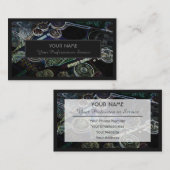 Carte De Visite Pour banquier professionnel ou experts financiers (Devant / Derrière)