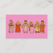 Carte de visite pour bébés anges (Dos)