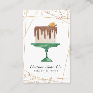 Carte de visite pour boulangerie/pâtisserie