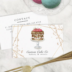 Carte de visite pour boulangerie/pâtisserie