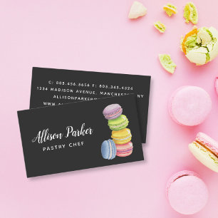 Carte de visite pour boulangerie/pâtisserie