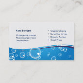 Carte de visite pour Carpet Cleaning Company (Dos)