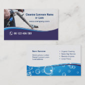 Carte de visite pour Carpet Cleaning Company (Devant / Derrière)