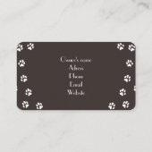 Carte de visite Pour Catalogue Ragdoll (Dos)