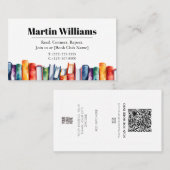 Carte de visite pour club de lecture – Adhésion pe (Devant / Derrière)