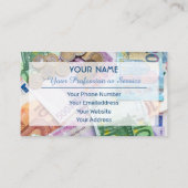 Carte De Visite Pour comptables professionnels et experts financie (Dos)