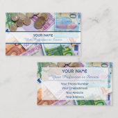 Carte De Visite Pour comptables professionnels et experts financie (Devant / Derrière)