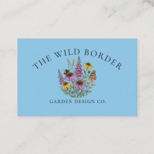 Carte de visite pour concepteur de jardin ami des