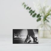 Carte de visite pour cours de danse en studio (Debout devant)