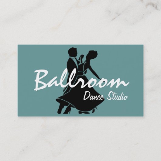 Carte de visite pour cours de studio de professeur (Devant)