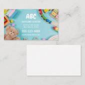 Carte de visite pour crèche de luxe (Devant / Derrière)