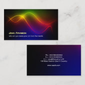 carte de visite pour des affaires (Devant / Derrière)