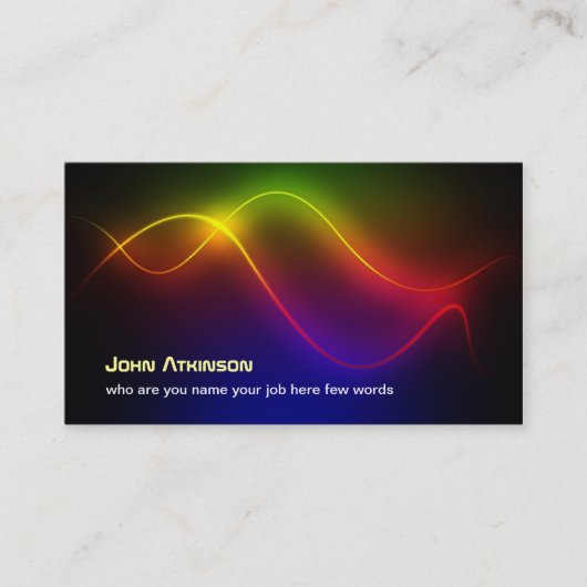 carte de visite pour des affaires (Devant)