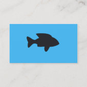 carte de visite pour des fruits de mer, aquarium, (Dos)