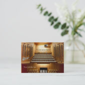 Carte de visite pour des musiciens d'église - (Debout devant)