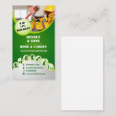 Carte de visite pour des services de bricoleur (Devant / Derrière)