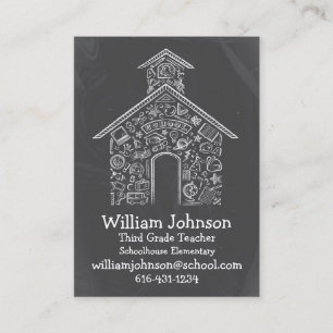 Carte de visite pour enseignants
