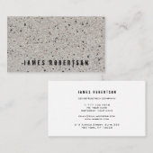 Carte de visite pour entreprise de construction. (Devant / Derrière)