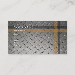 Carte de visite pour entreprise de construction