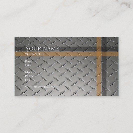 Carte de visite pour entreprise de construction (Devant)