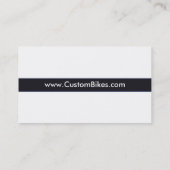 Carte de visite pour entreprise de construction de (Dos)
