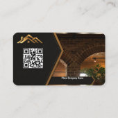 Carte de visite pour entreprise de construction pe (Dos)
