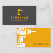 Carte de visite pour entreprise de maintenance, co (Devant / Derrière)