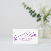 Carte de visite pour entreprise de services de net (Debout devant)