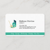 Carte de visite pour entreprise de services de net (Dos)