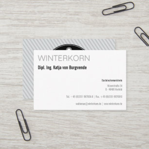 carte de visite pour entreprise de toiture au form