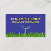 Carte de visite pour entreprise d'installation d'i (Devant)