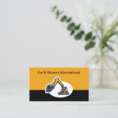 Carte de visite pour équipement de construction Ex (Debout devant)