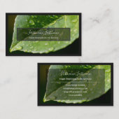 Carte De Visite Pour experts floraux et fleuristes professionnels  (Devant / Derrière)