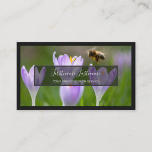 Carte De Visite Pour experts floraux et fleuristes professionnels 