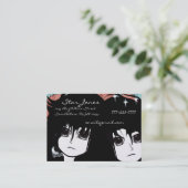 Carte de visite pour filles d'Anime (Debout devant)