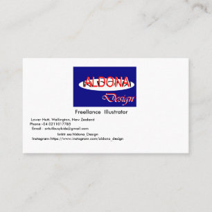 Carte de visite pour illustrateur