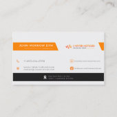 Carte de visite pour INN (Dos)