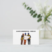 CARTE DE VISITE POUR LA CONSTRUCTION (Debout devant)