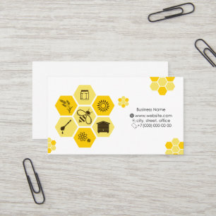 Carte de visite pour la production et la vente de