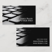 Carte de visite pour la réparation d'ordinateurs P (Devant / Derrière)